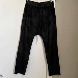 Monarc 1 Handmade Women's Black Butter Soft Leather Pants Indonesia/Details
